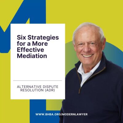 6 Strategies For a More Effective Mediation